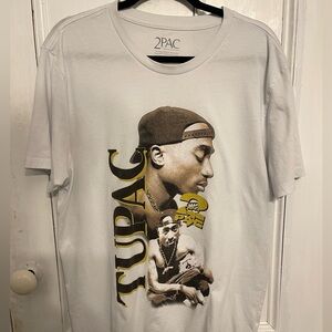 Bravado 2PAC Graphic Tee in White